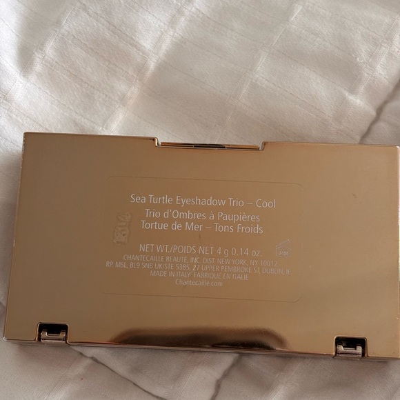 Chantecaille Bronze and Teal Turtle Case - Picture 7 of 8